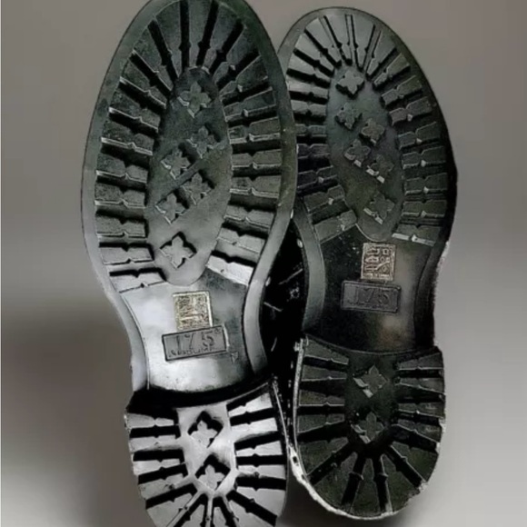 Jump New York Vintage New In Box Chopper Leather/Metal Stud Sole Boots, Mens 10 - Picture 8 of 12